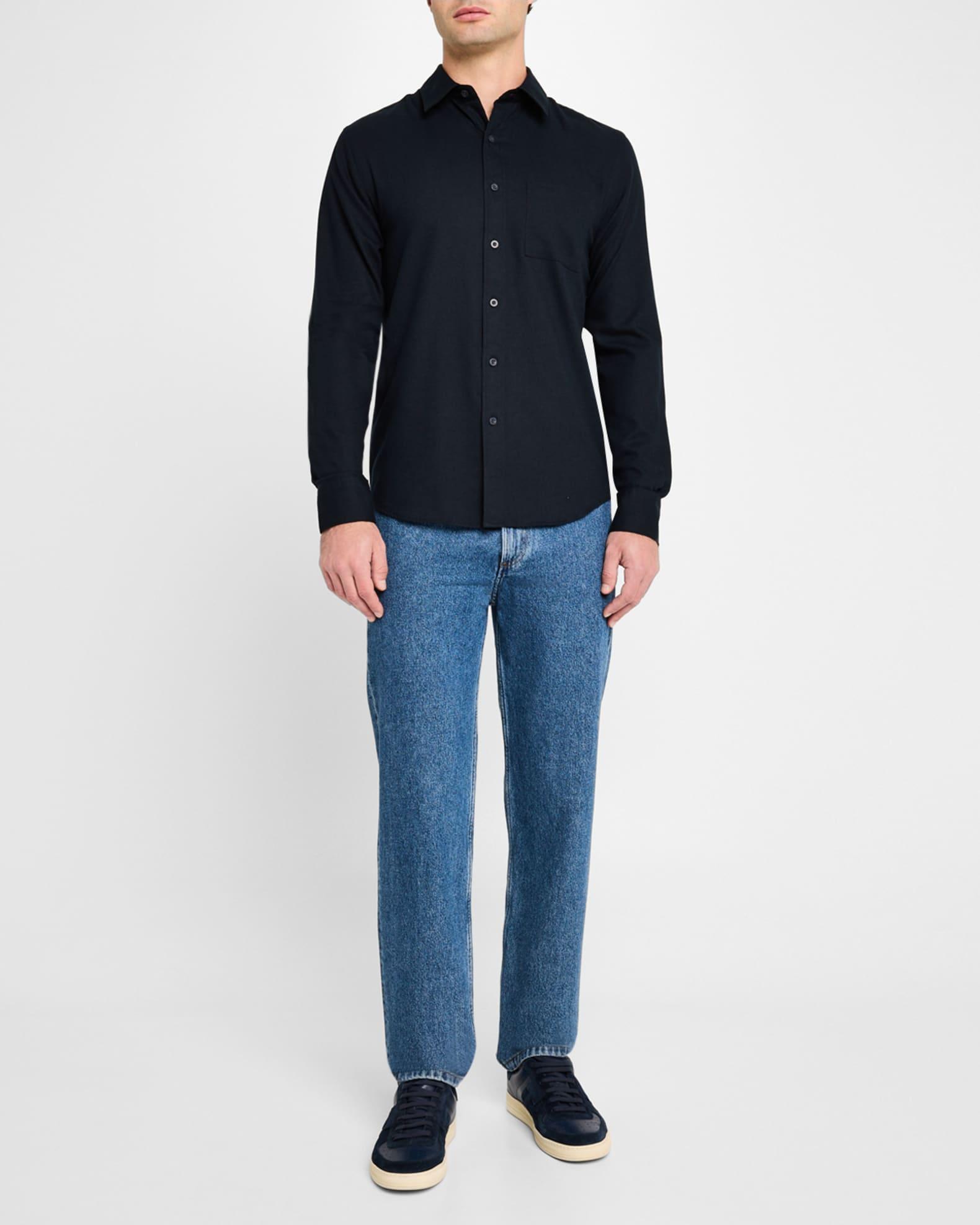 Italian Cotton-Wool Twill Shirt Product Image