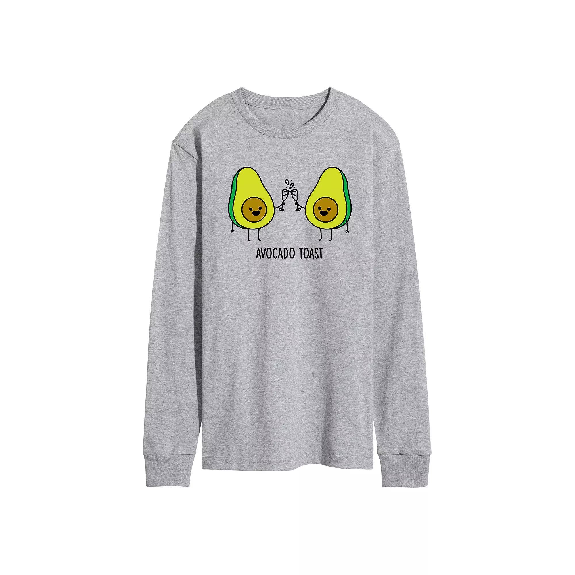 Men's Avocado Toast Funny Graphic Tee,  Product Image