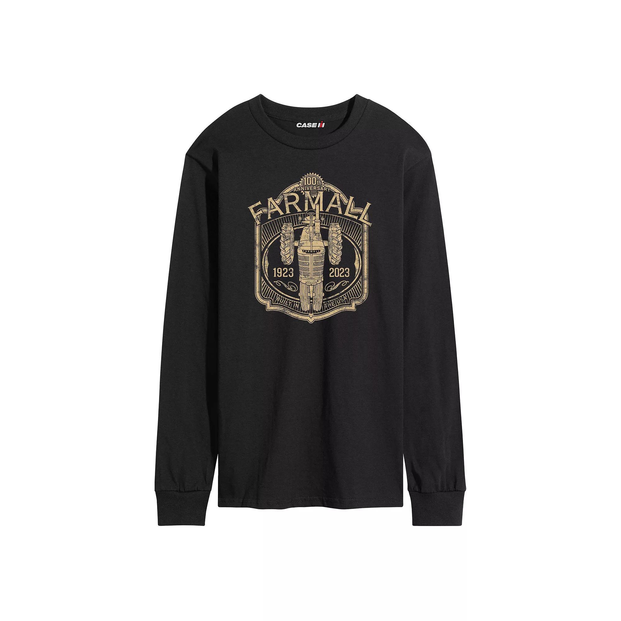Men's Case IH 100th Anniversary USA Long Sleeve Graphic Tee,  Product Image
