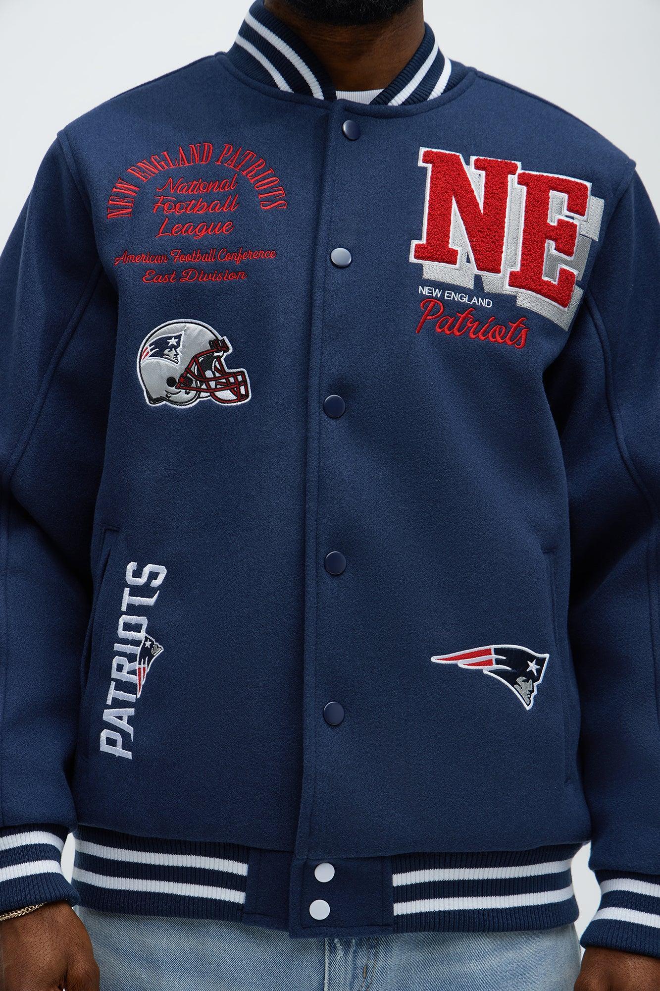 Patriots Touchdown Jacket - Navy/Red Product Image