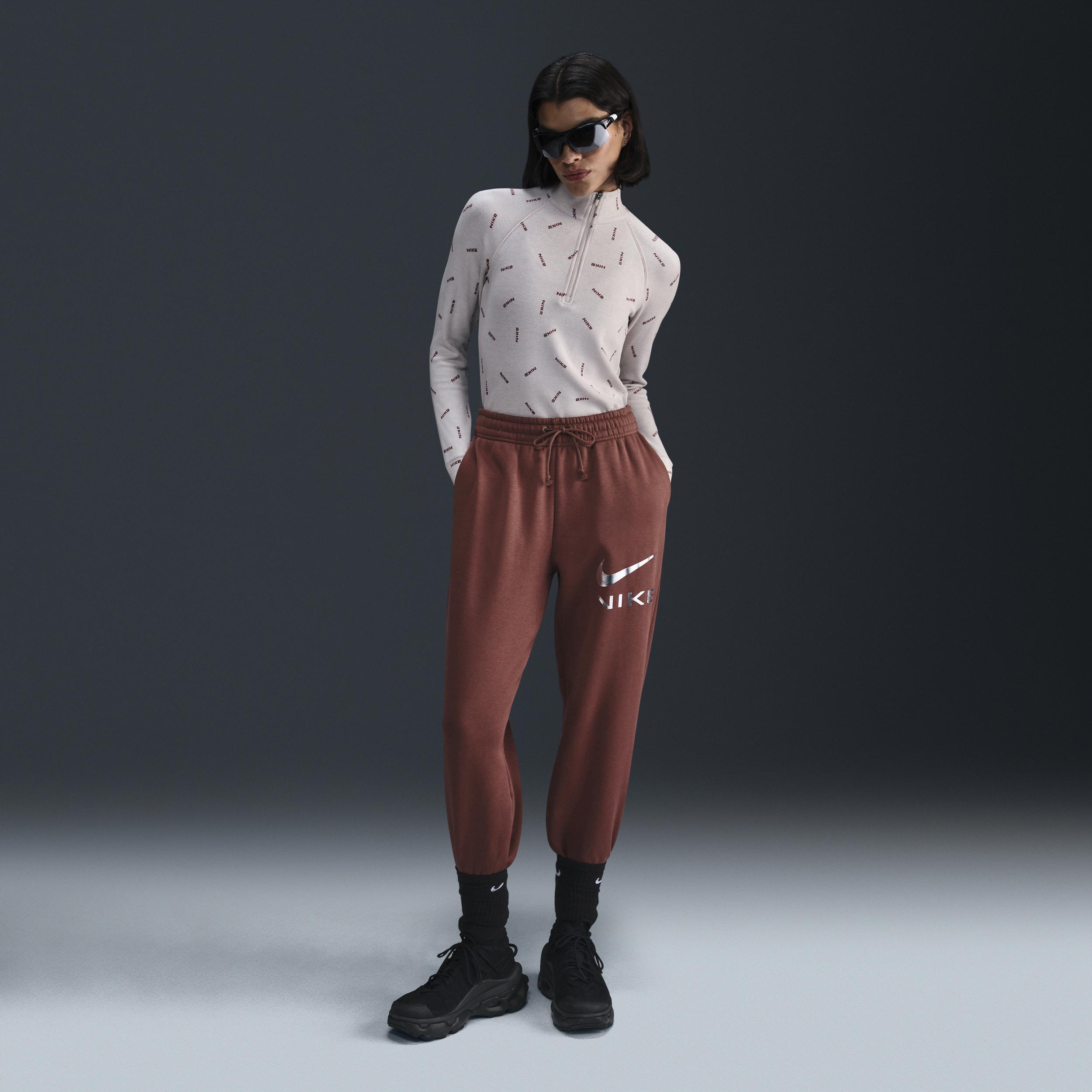 Nike Sportswear Phoenix Fleece Women's High-Waisted Oversized Pants Product Image