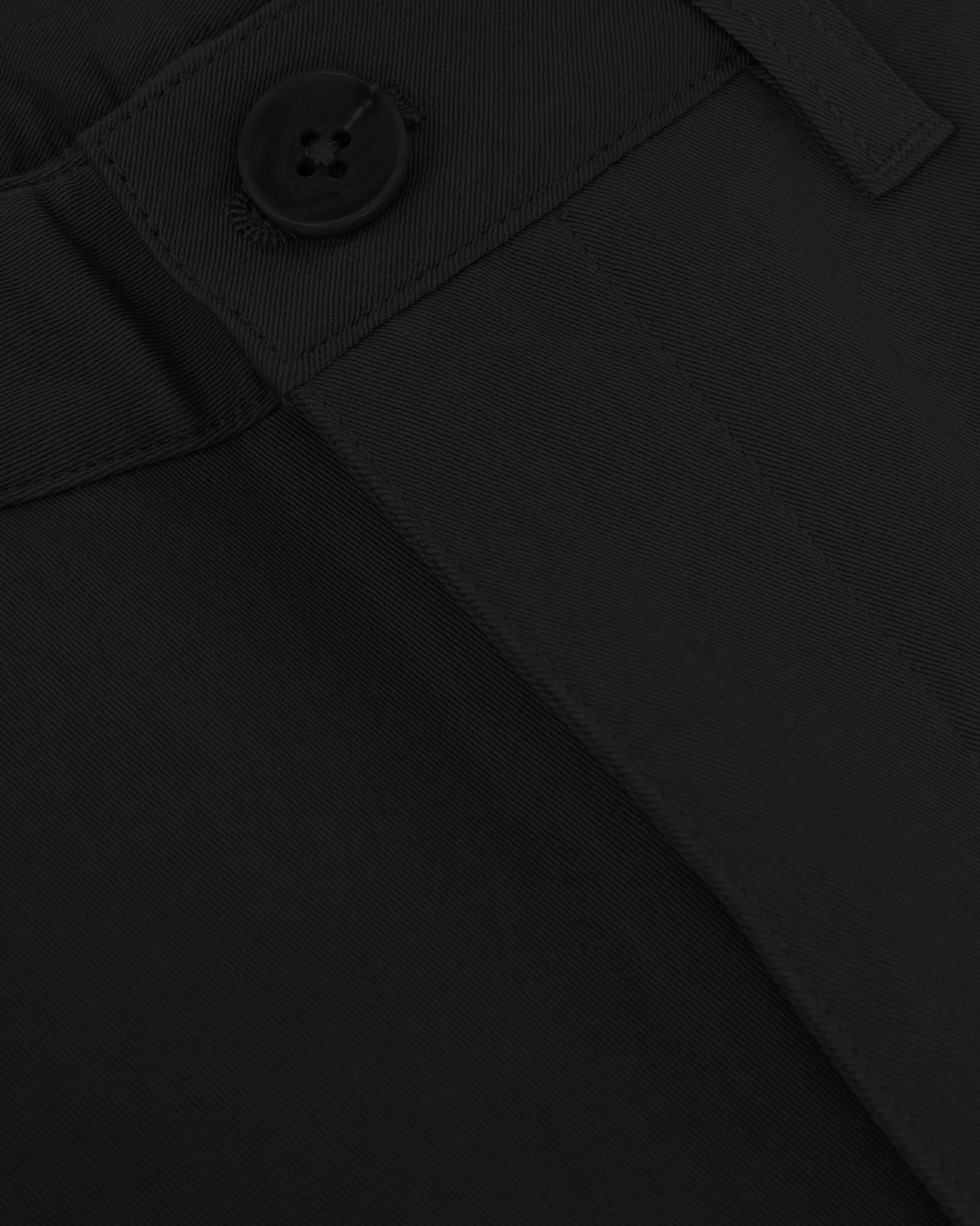 9" Black Classic Twill Shorts Product Image