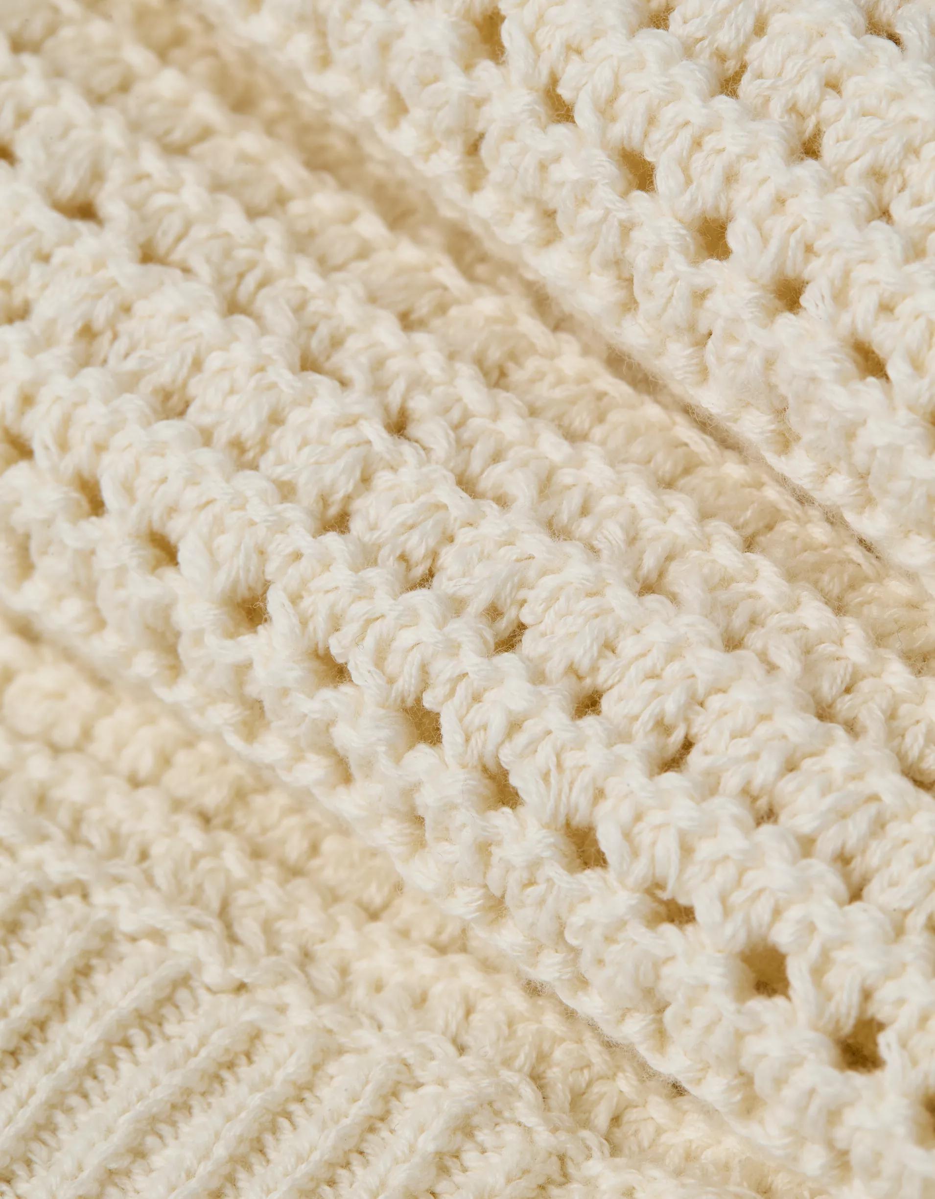 AE Open Knit Sweater T-Shirt Product Image