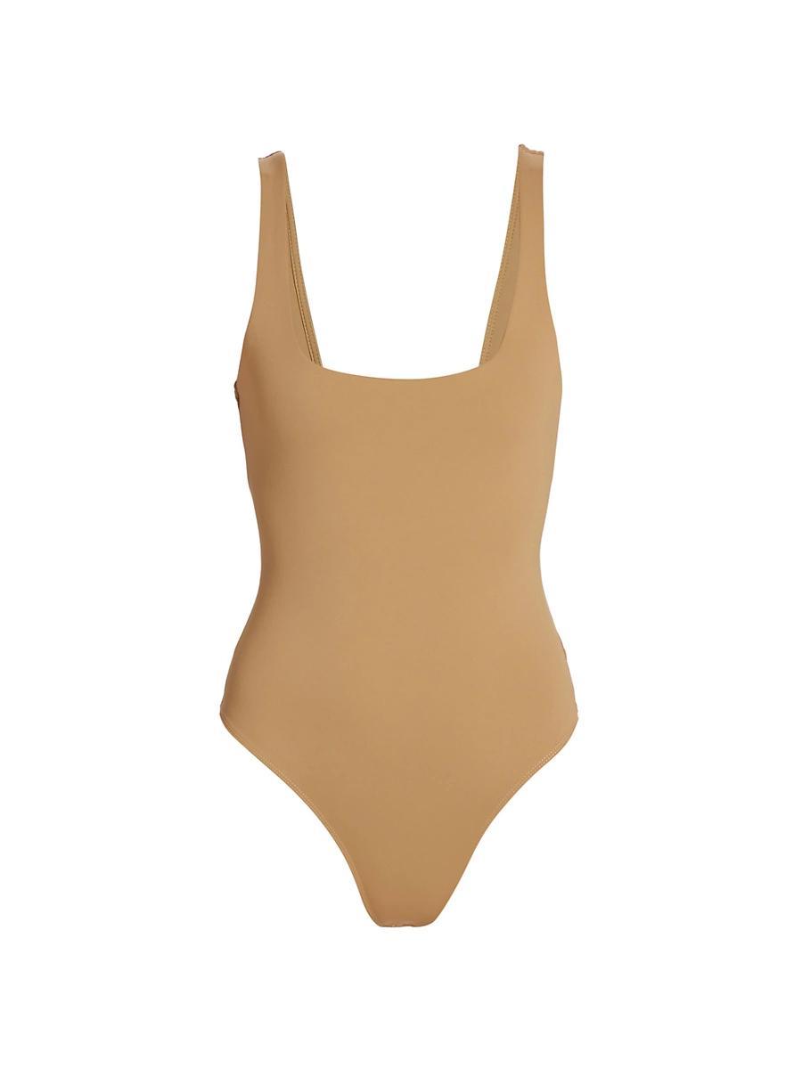 Womens Scuba Modern Tank Bodysuit | | Good American by Khlo Kardashian Product Image