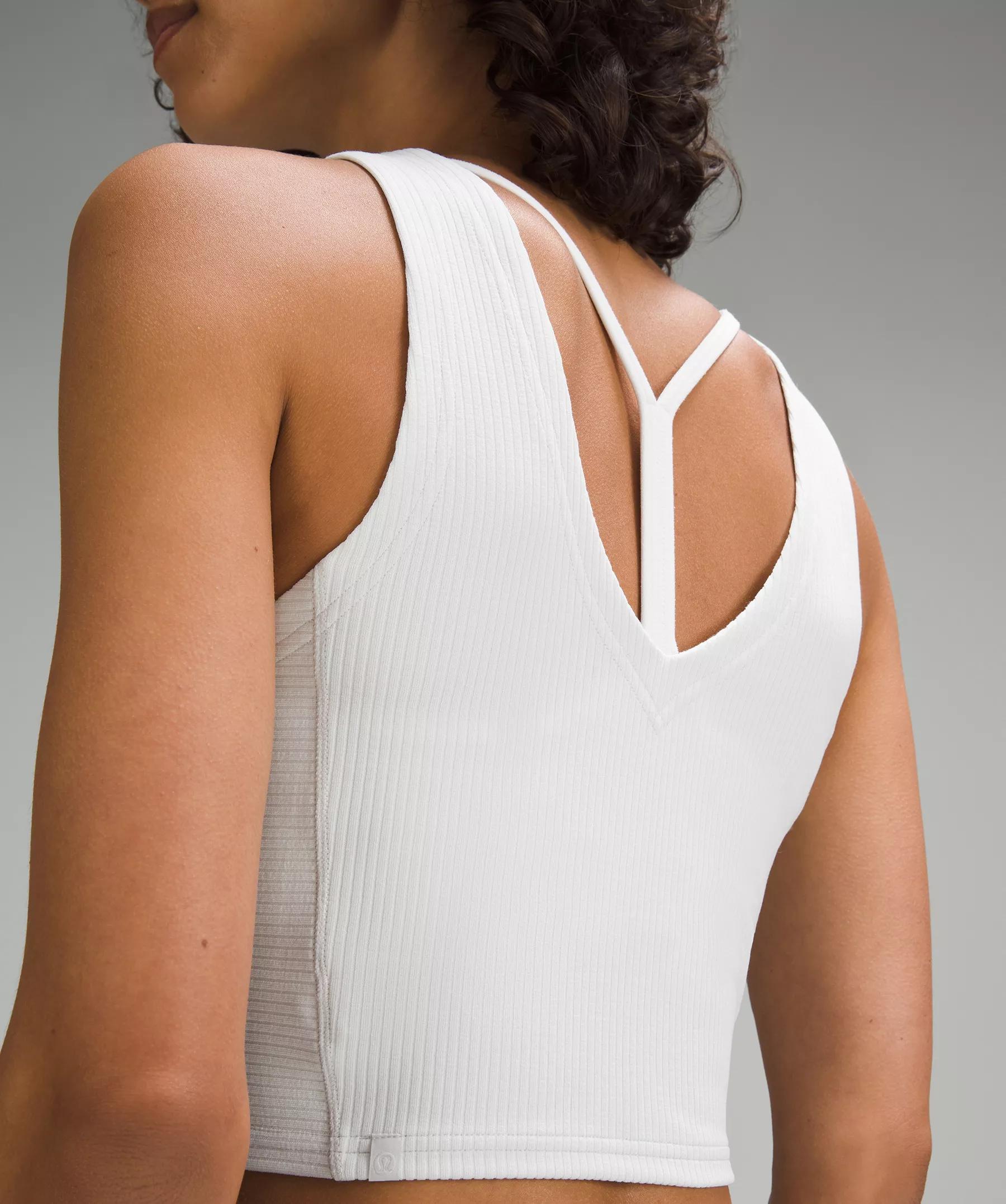 Ribbed Softstreme Cropped Tank Top Product Image