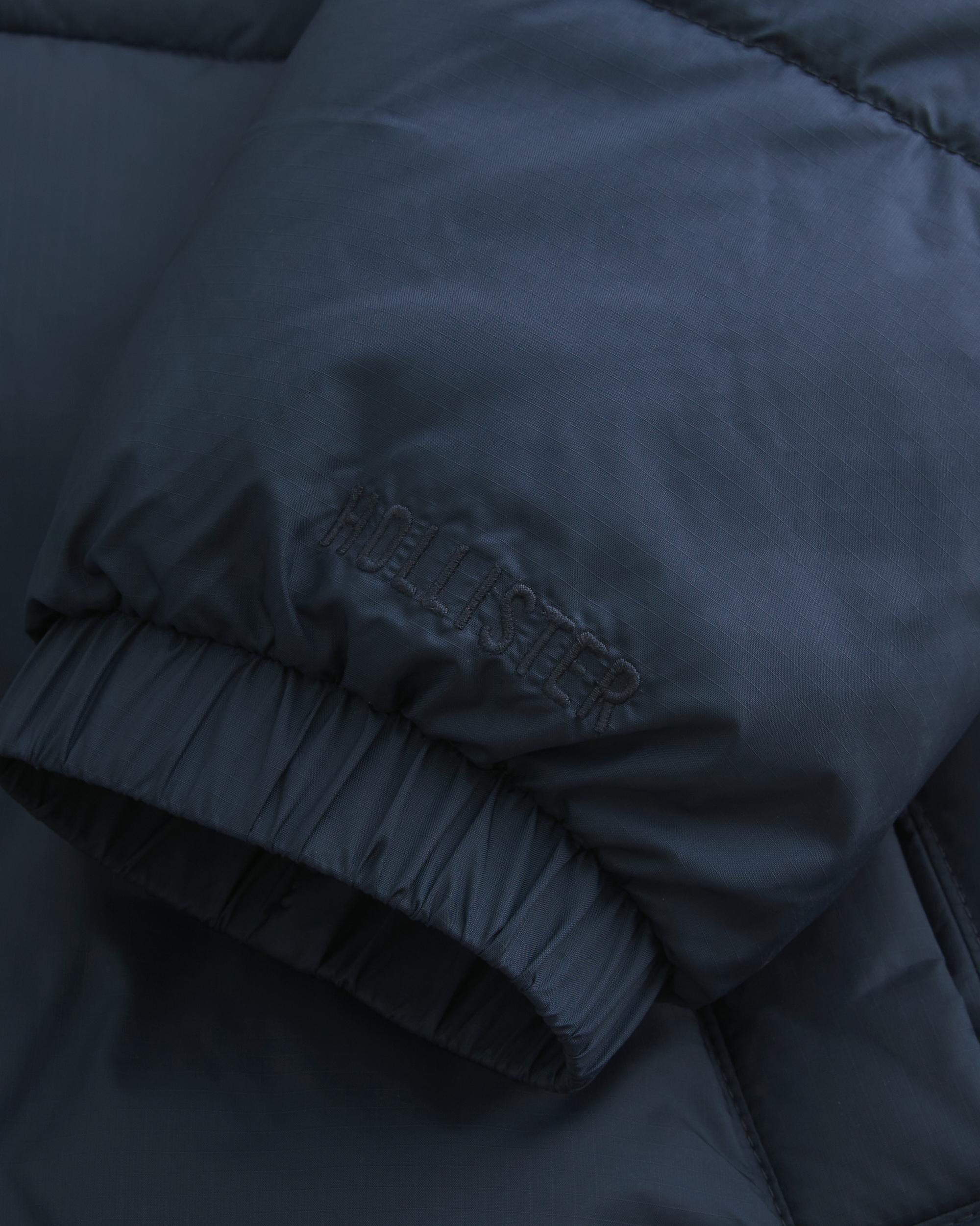 Boxy Mock-Neck Puffer Jacket Product Image