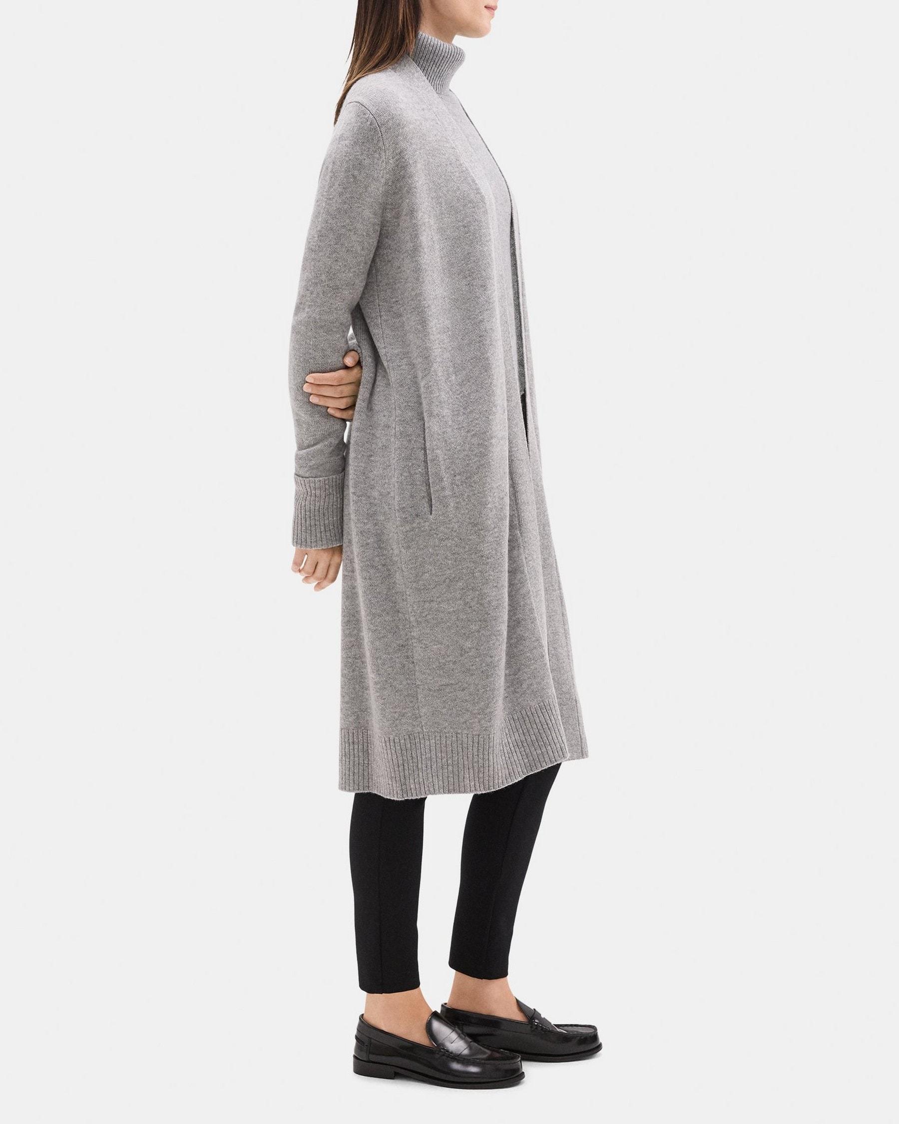 Duster Cardigan in Wool-Cashmere Product Image