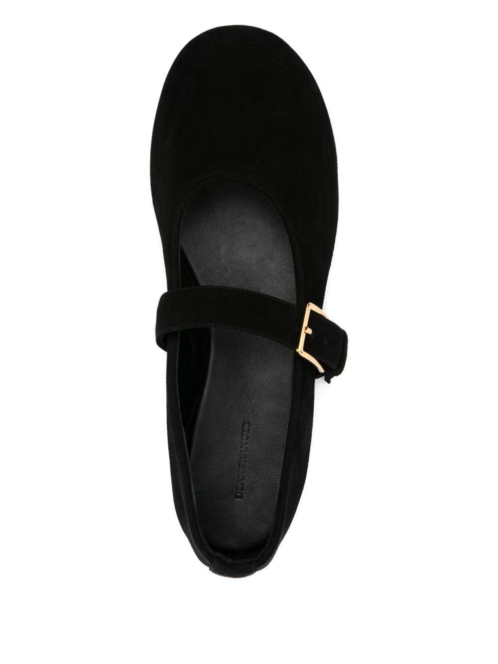 ball-buckle ballet flats Product Image
