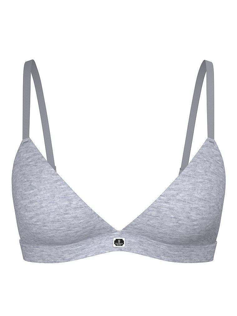 Cotton Logo Hardware Triangle Bralette Product Image