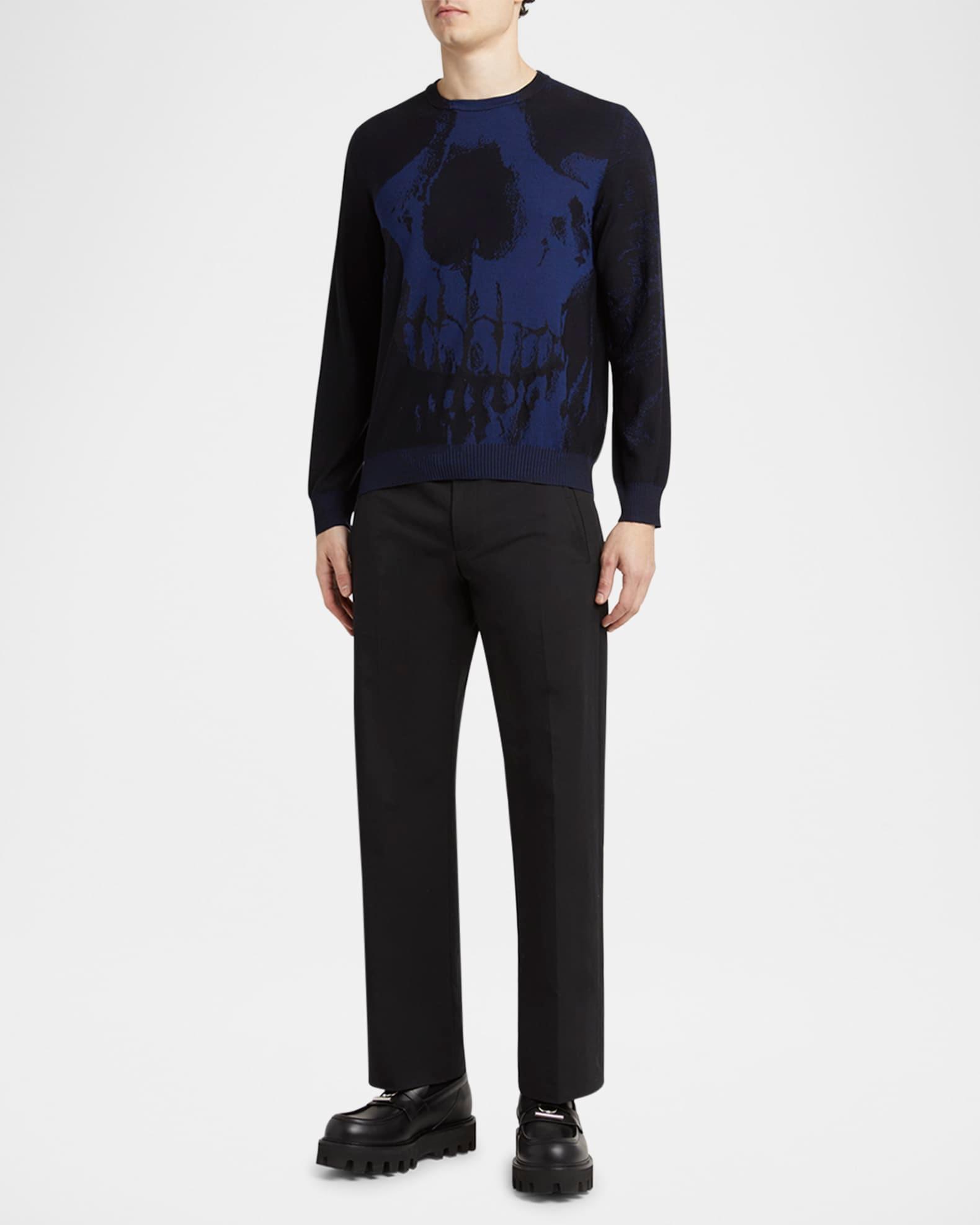 Men's T-Bar Parachute Leather Loafers Product Image