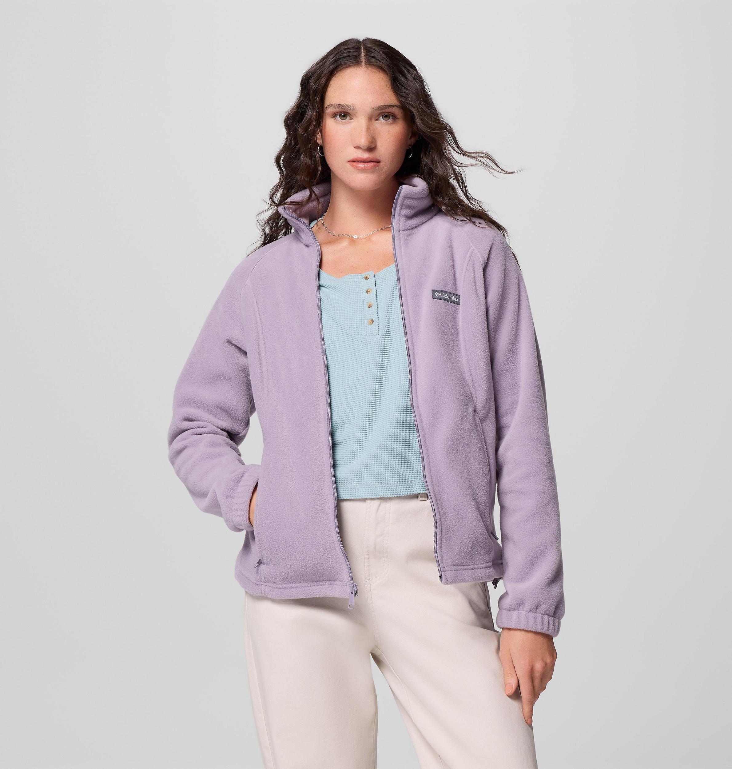 Columbia Womens Benton Springs Full Zip Fleece Jacket- Product Image