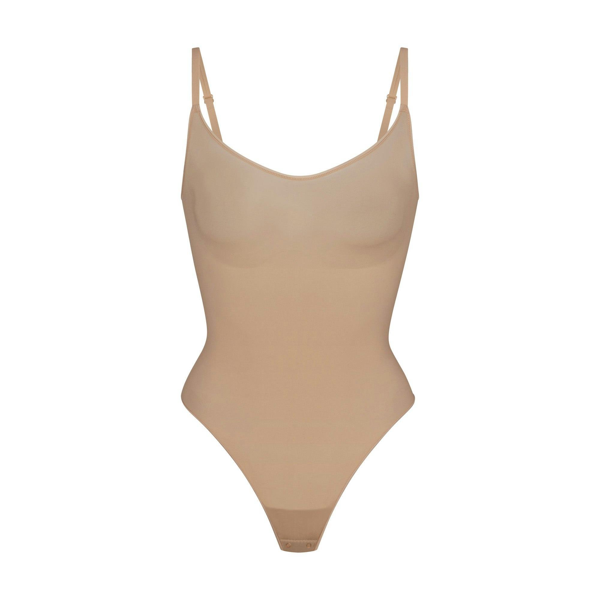 EVERYDAY SCULPT MID THIGH BODYSUIT | CLAY Product Image