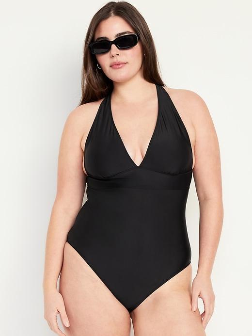 Tie-Back One-Piece Swimsuit Product Image