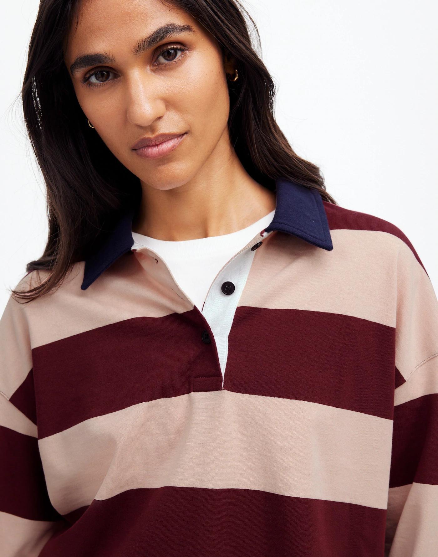 Rugby Long-Sleeve Polo Shirt Product Image