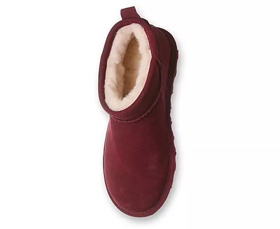 Bearpaw Womens Shorty Water Resistant Fur Boot Product Image