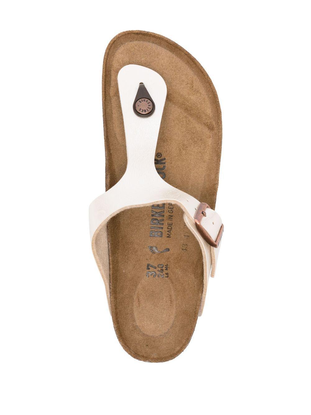 Gizeh leather slippers Product Image