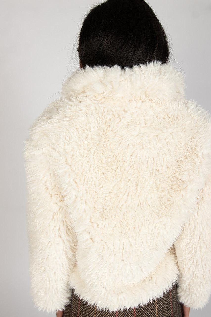 Shag Faux Fur Jacket Product Image