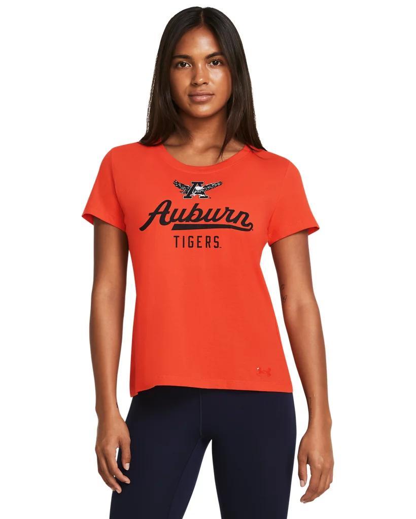 Women's UA Performance Cotton Collegiate Short Sleeve Product Image