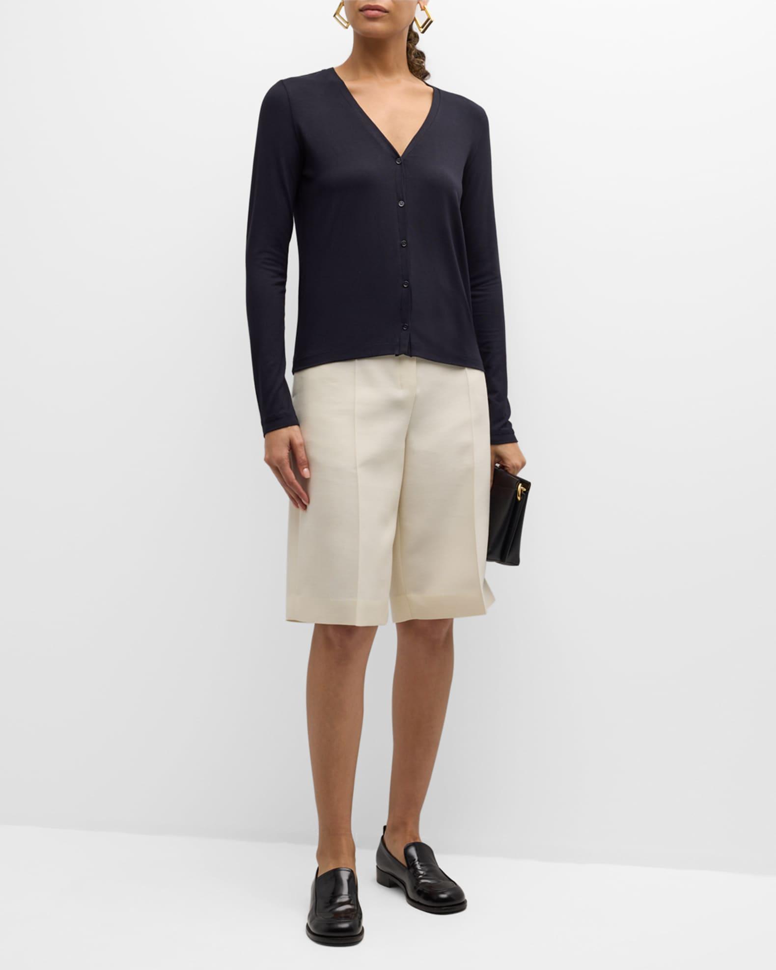 Womens Soft Touch V-Neck Cardigan Product Image