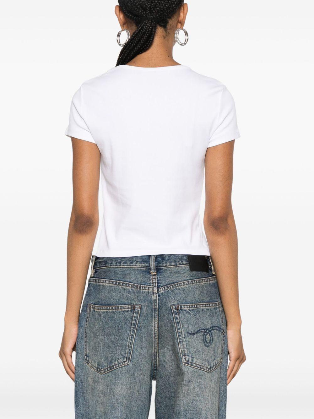 crystal-embellished T-shirt Product Image