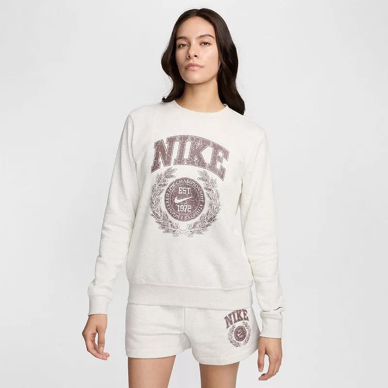 Nike Sportswear Club Fleece Women's Crew-Neck Sweatshirt Product Image