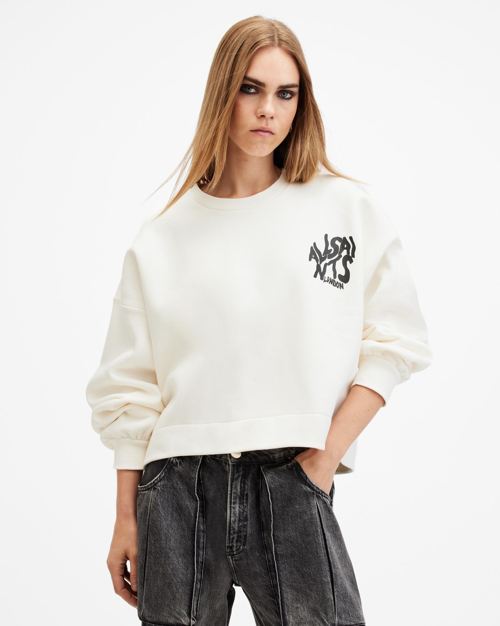 Orlando Lila Sweatshirt In Ashen White Product Image