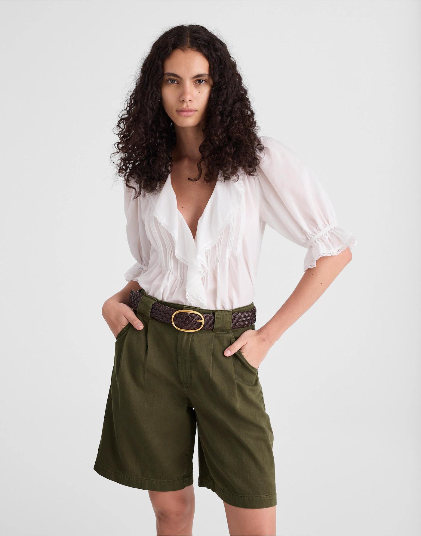 Pleated Trouser Short Product Image