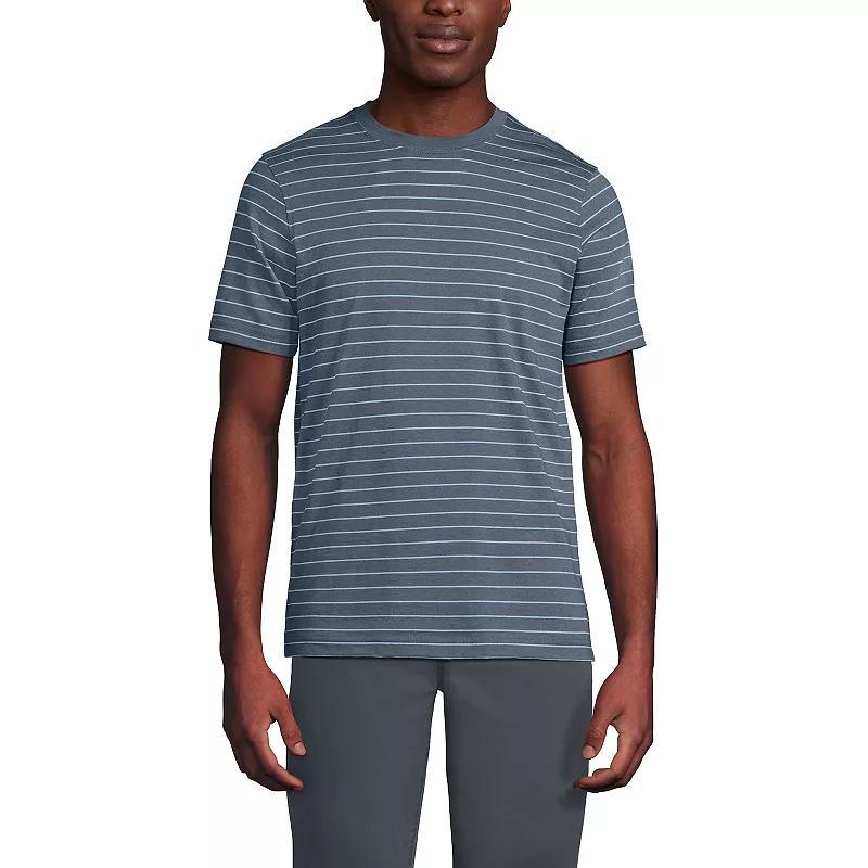 Men's Lands' End Supima Crewneck Tee,  Product Image