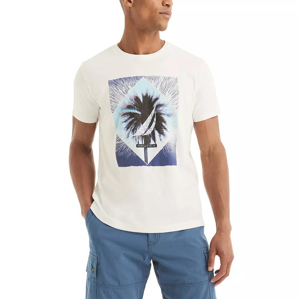 Men's Nautica Yacht Club Graphic Tee, Size: XL, Palm Tree Product Image