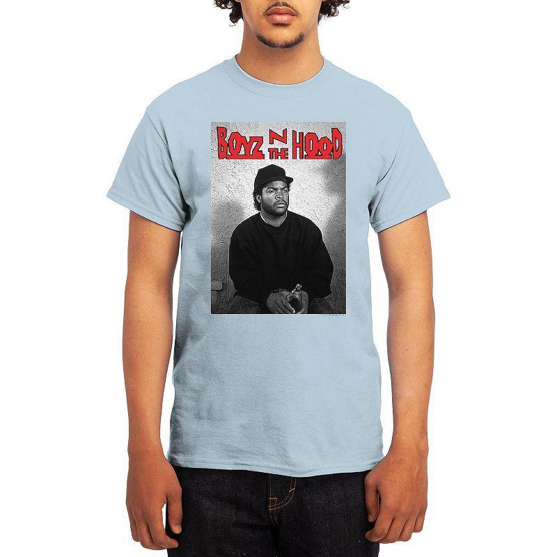 Men's Boyz N' The Hood Logo Doughboy Photo Tee, Size: Medium, Ath Grey Product Image