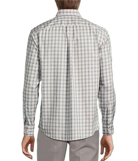 Gold Label Roundtree & Yorke Non-Iron Long Sleeve Medium Check Sport Shirt Product Image