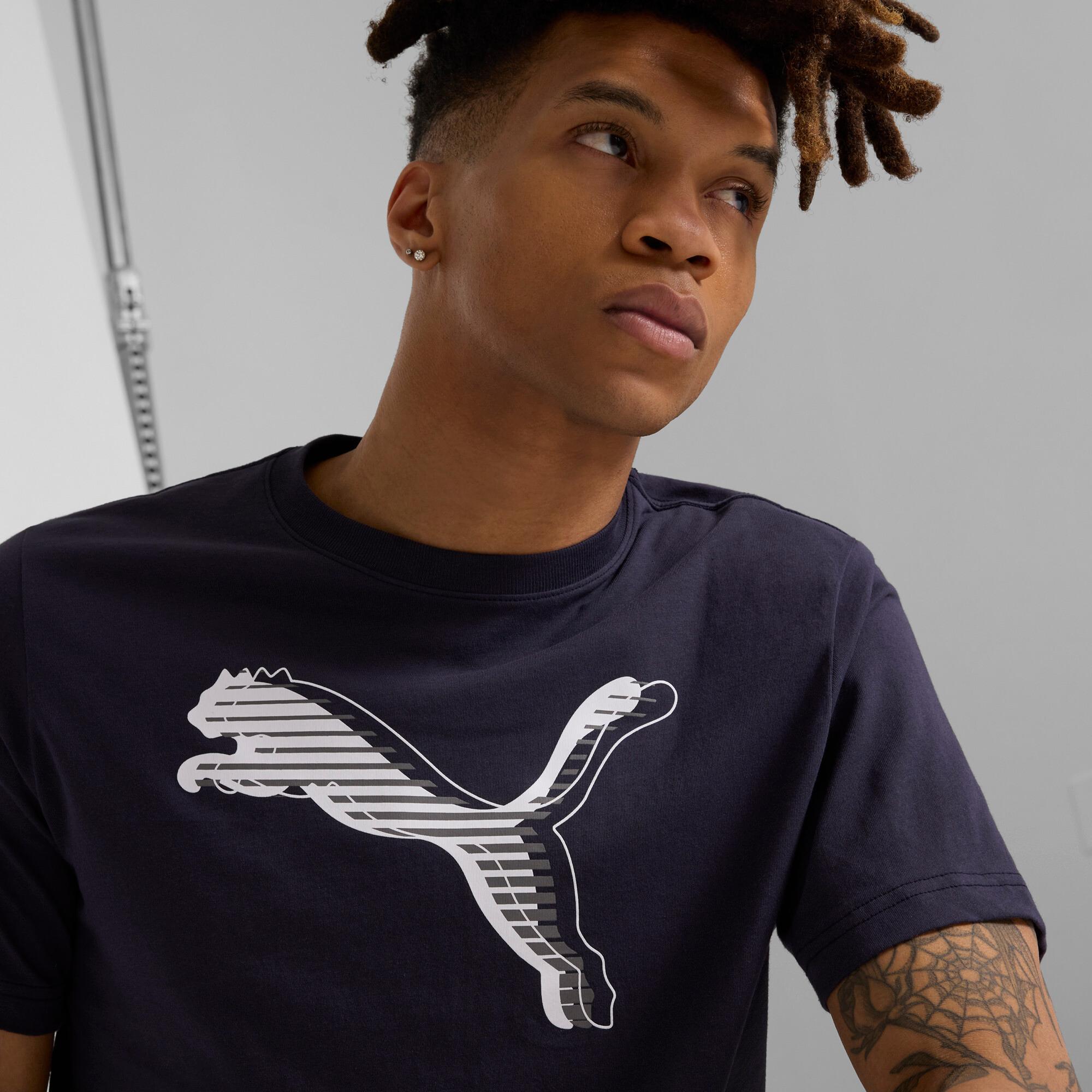 GRAPHICS PUMA Logo Men's Tee Product Image