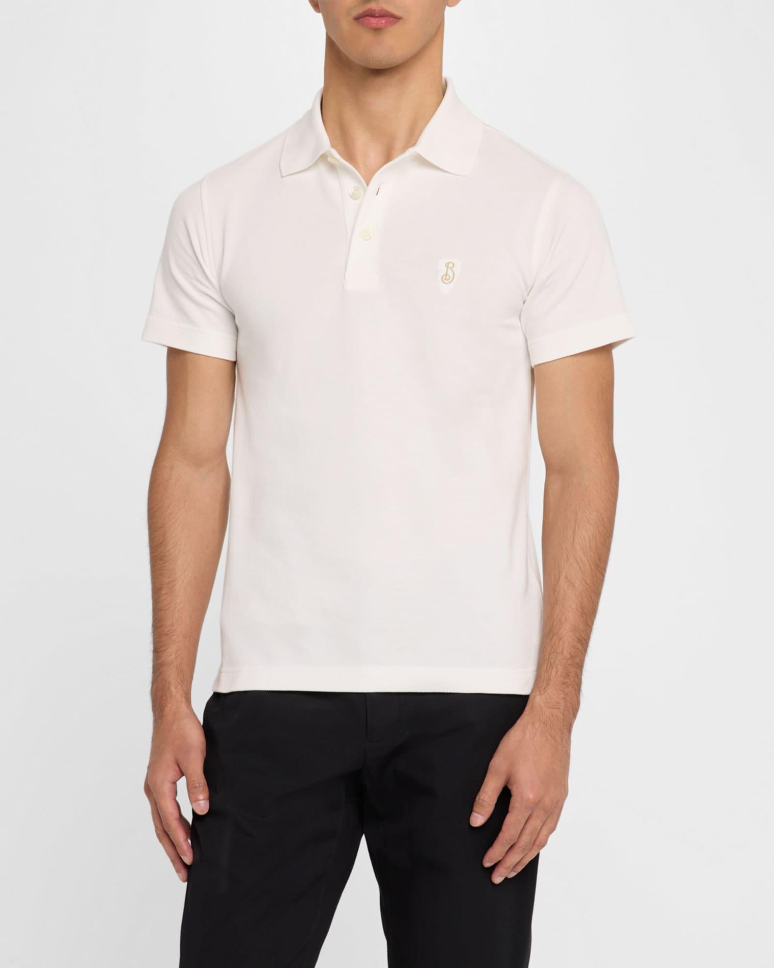 Men's Pique Crest Polo Shirt Product Image