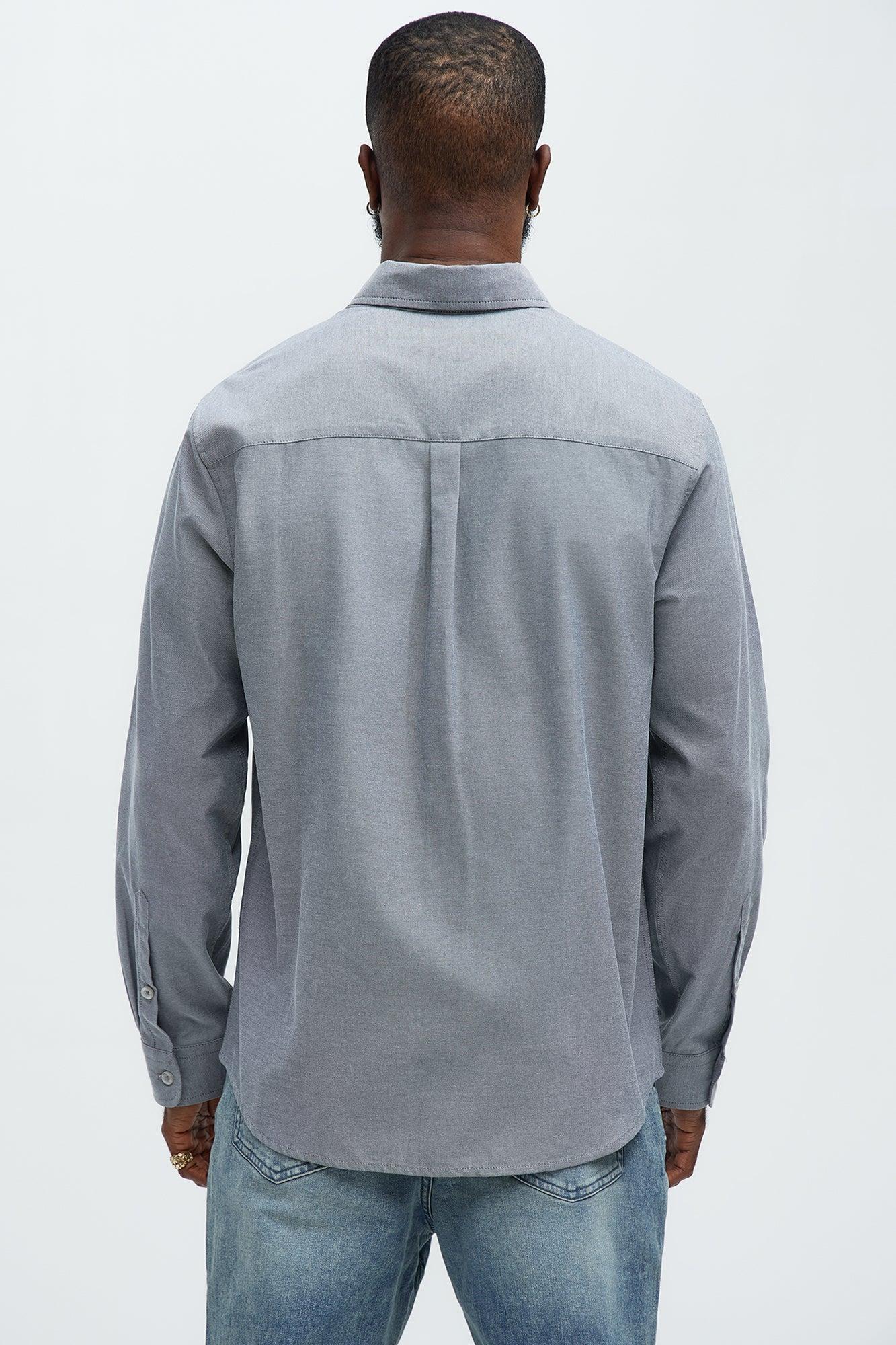 Oxford Classic Shirt - Grey Product Image