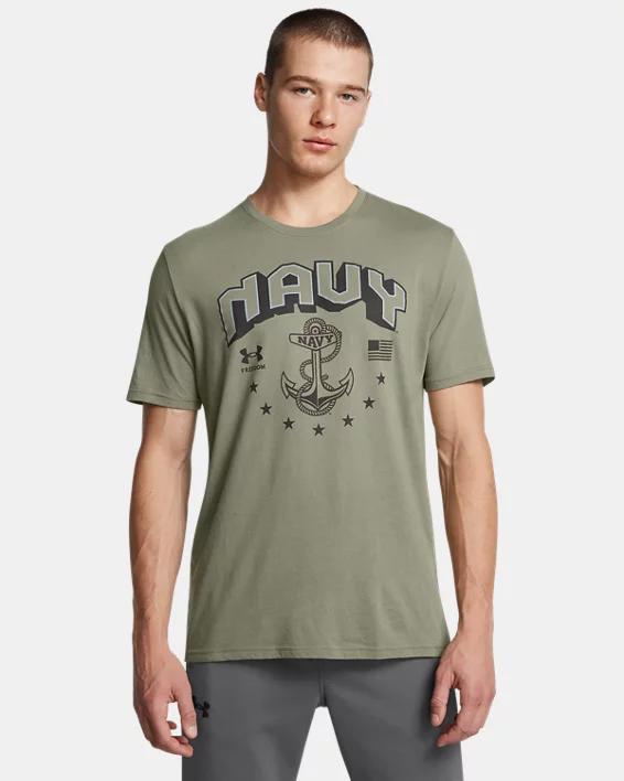 Mens UA Performance Cotton Collegiate T-Shirt Product Image