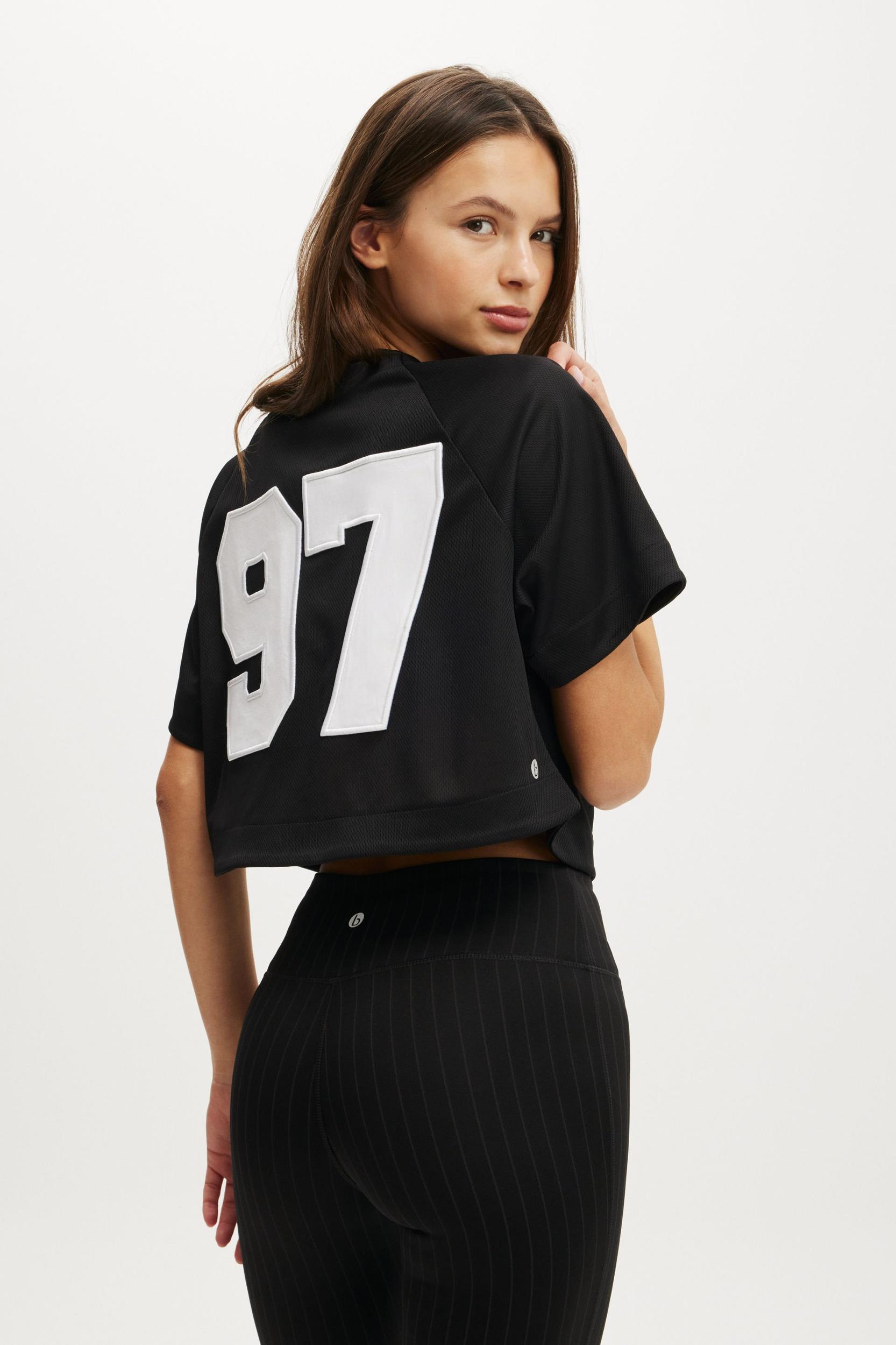 Active Mesh Raglan Graphic Tee Product Image