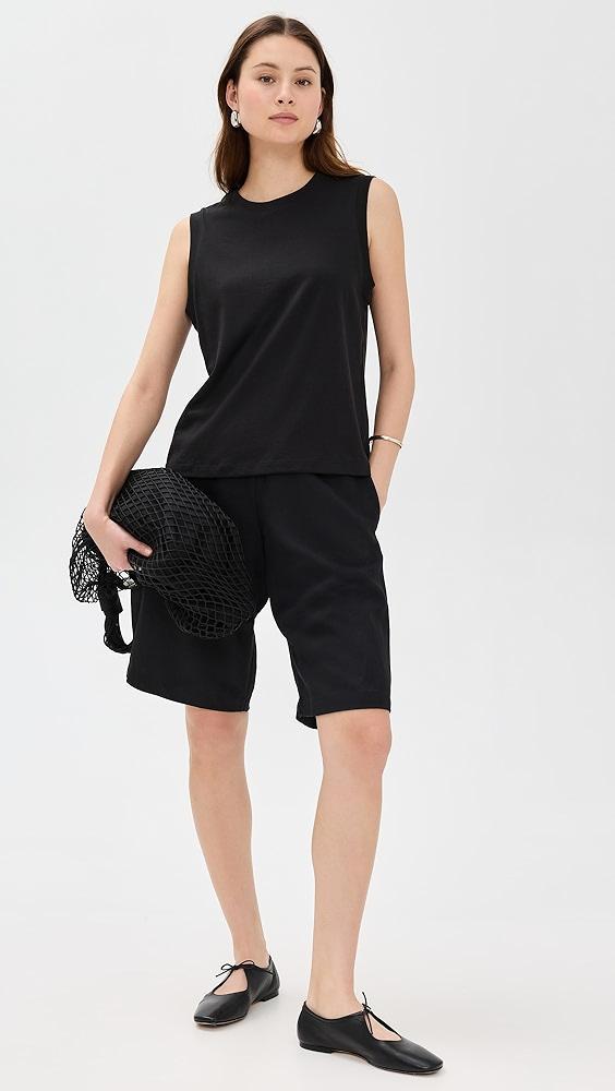 Vince Crew Neck Muscle Tee | Shopbop Product Image