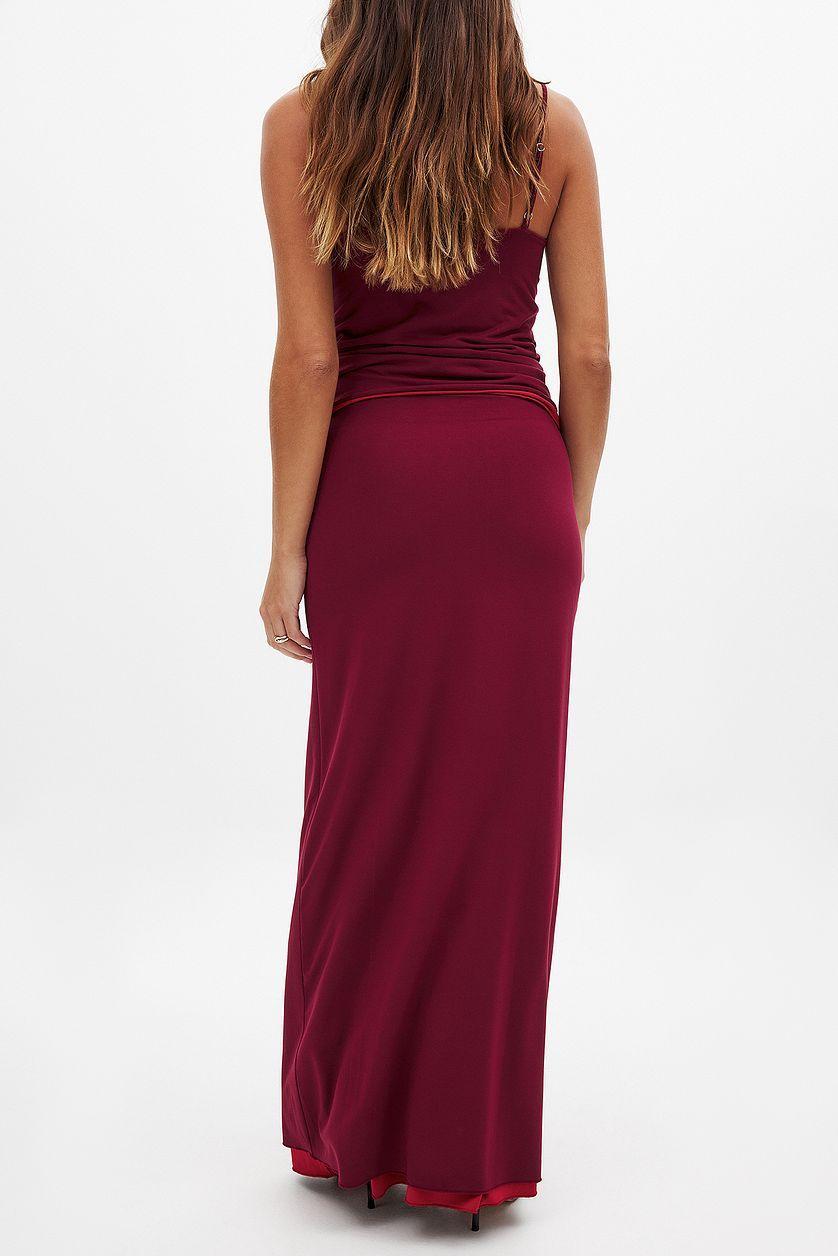 Jersey Maxi Skirt Product Image