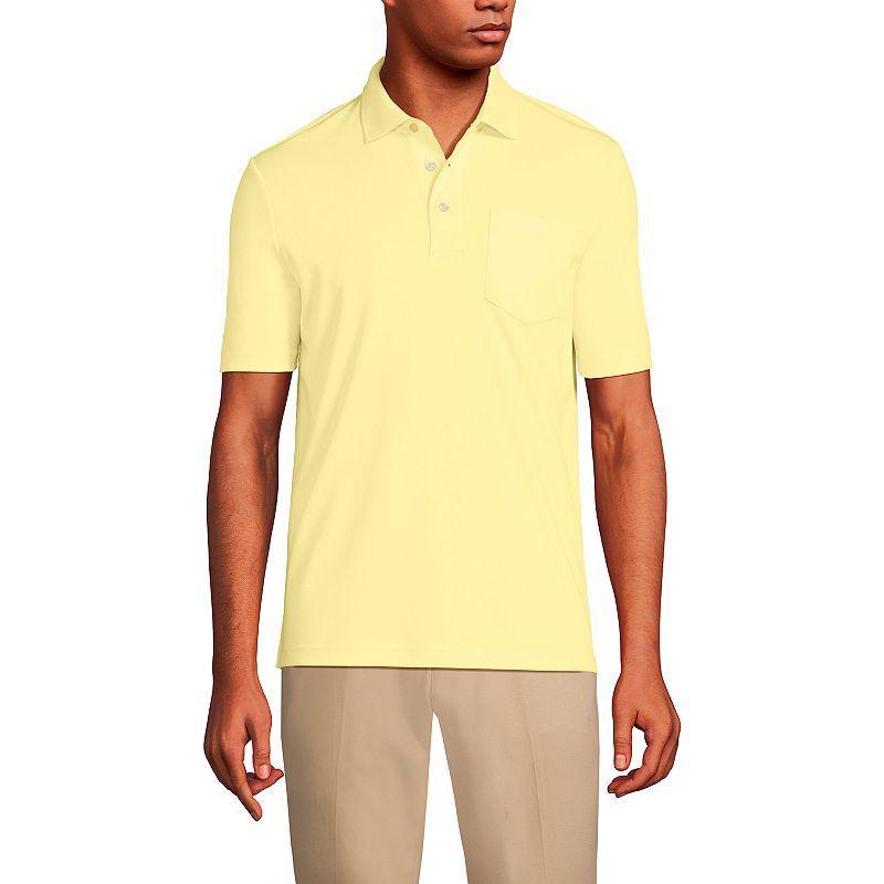 Mens Lands End Super Soft Supima Pocket Polo Product Image