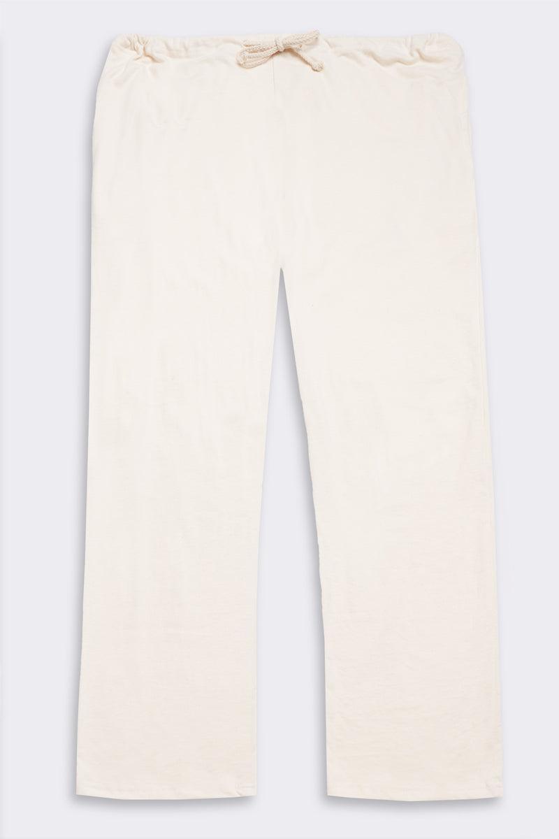 Women's Organic Lounge Pants in Natural Product Image