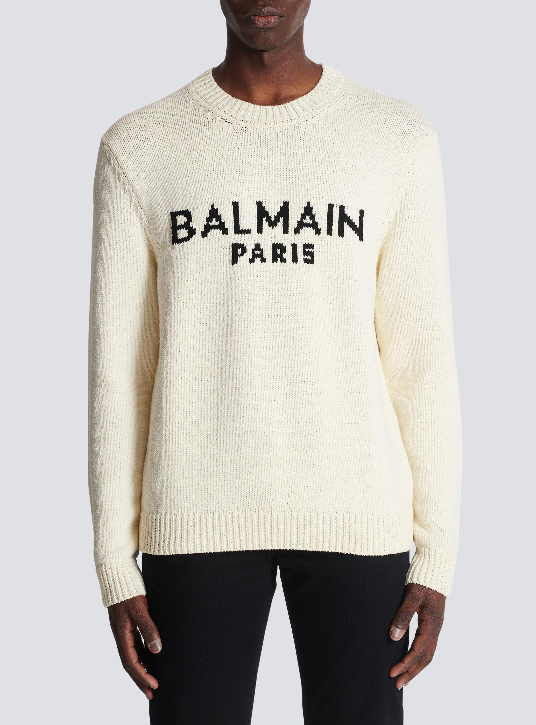 Balmain merino knit jumper Product Image