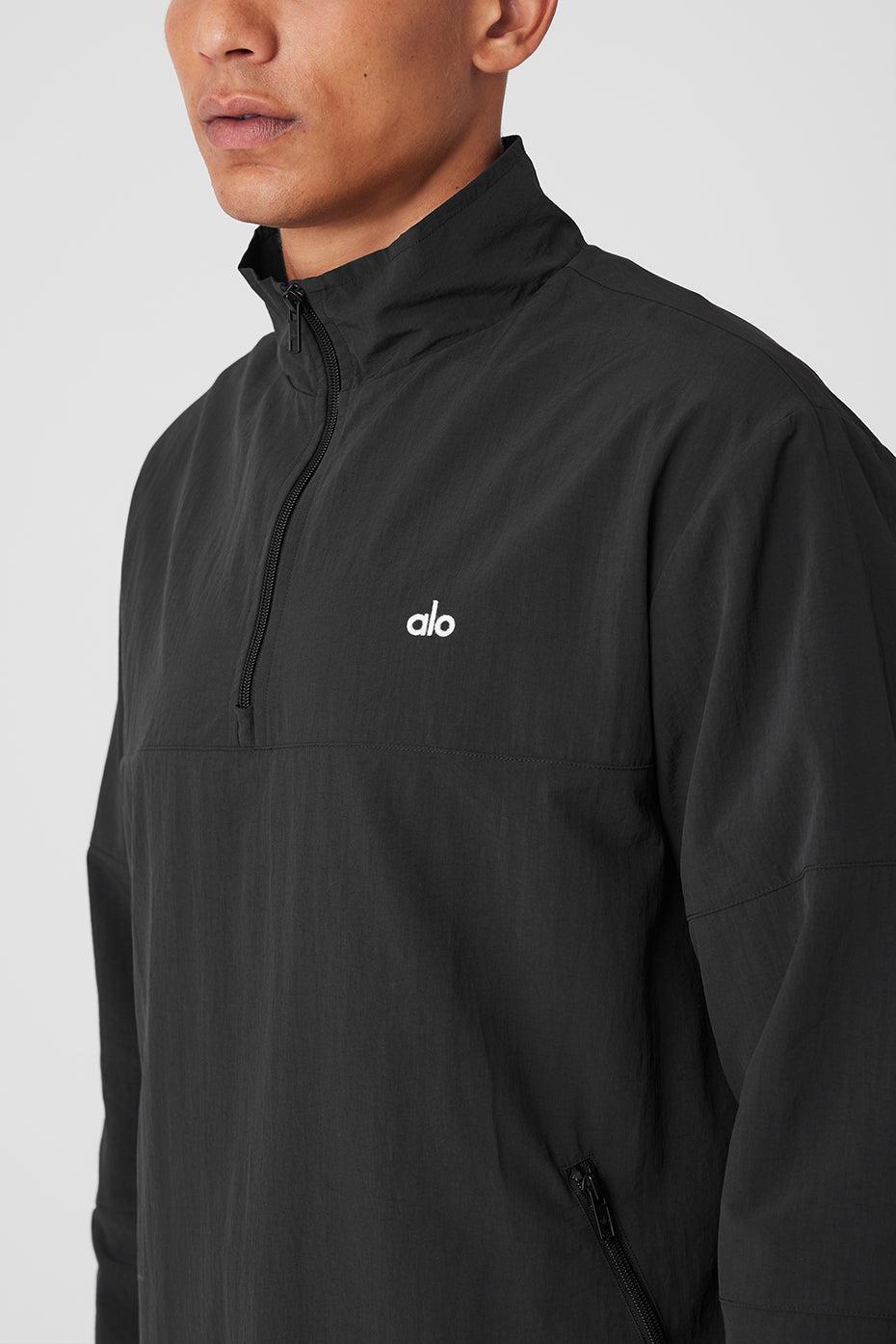 Takeaway Track Pullover - Black Male Product Image