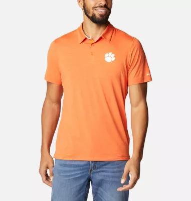 Columbia Men's Collegiate Tech Trail Polo - Clemson- Product Image