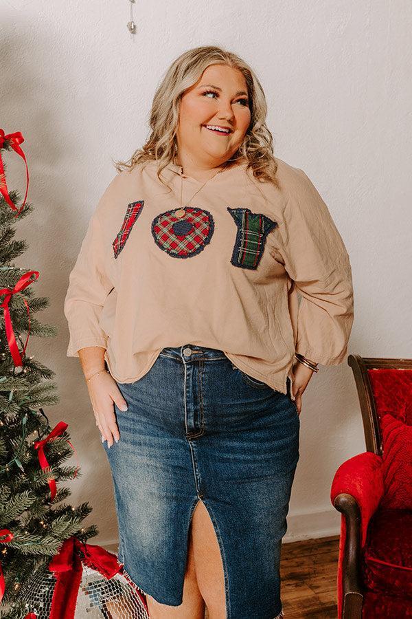 Joy Patch Vintage Tee Curves Product Image