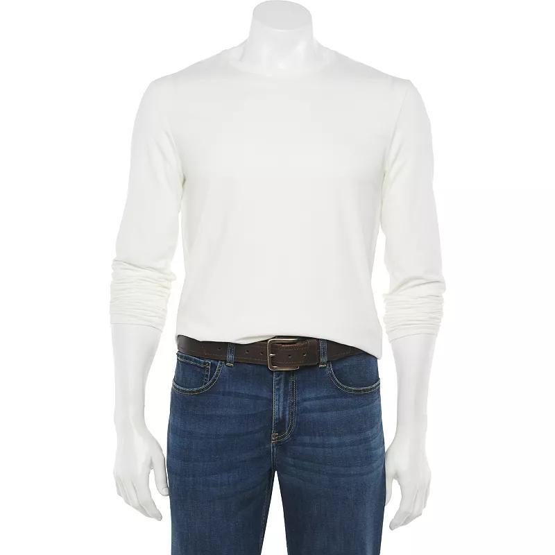 Men's Apt. 9® Premier Flex Long Sleeve Crewneck Tee,  Product Image