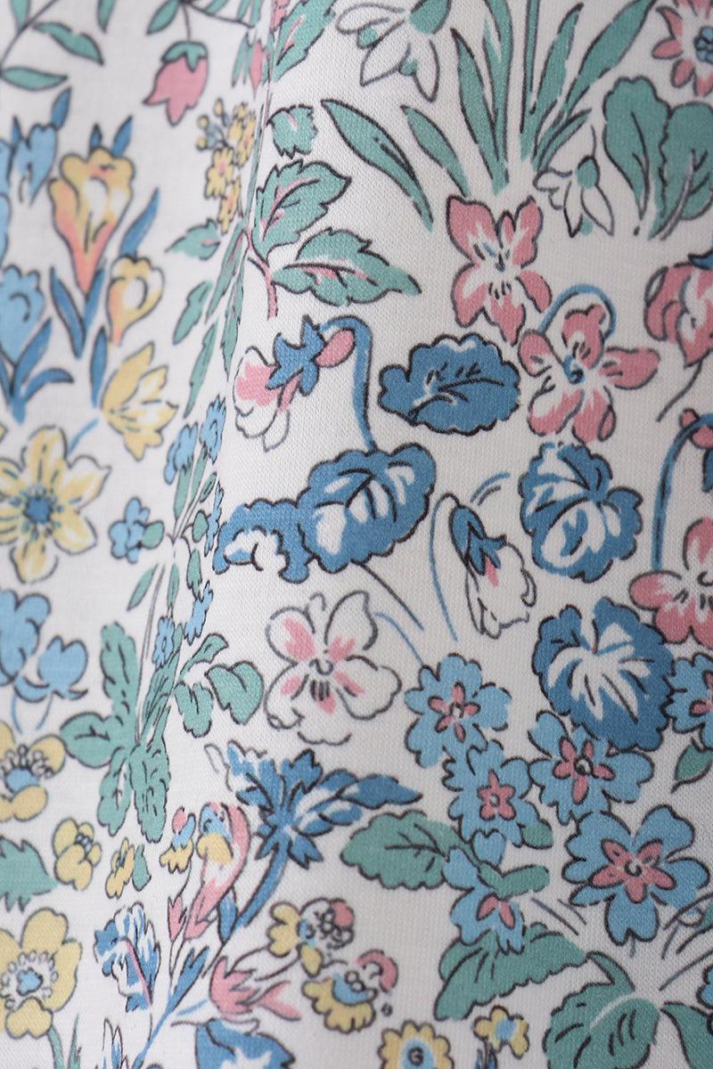 Bow applique print mom&me dress Product Image