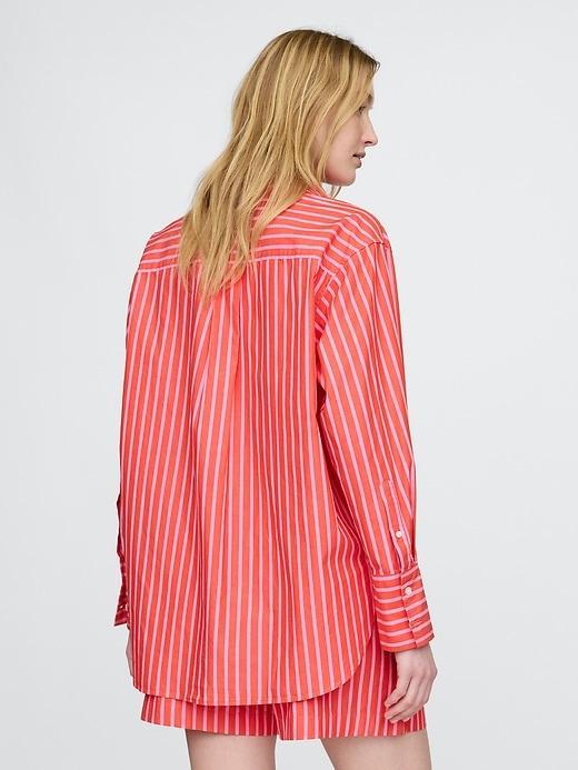 Organic Cotton Poplin Big Shirt Product Image