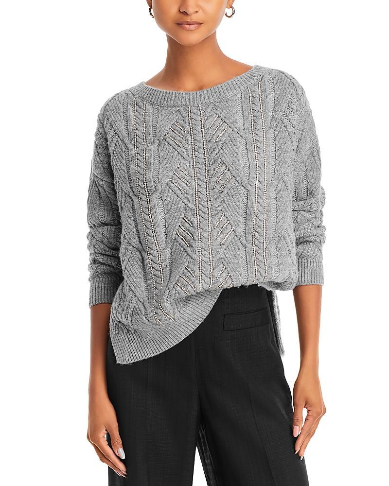 Womens Lucille Rib-Knit Sweater Product Image