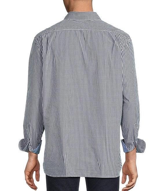 Cremieux Blue Label Gingham Poplin Long Sleeve Woven Shirt Product Image