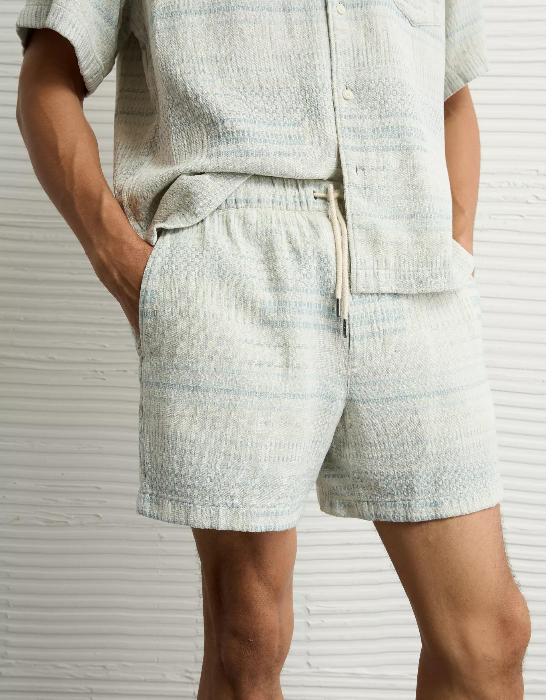 AE 5" Textured Striped Lived-In Trekker Short Product Image